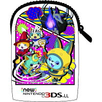 妖怪ウォッチ New ニンテンドー 3DS LL 対応 ソフトポーチ3 アメコミ Ver.の画像