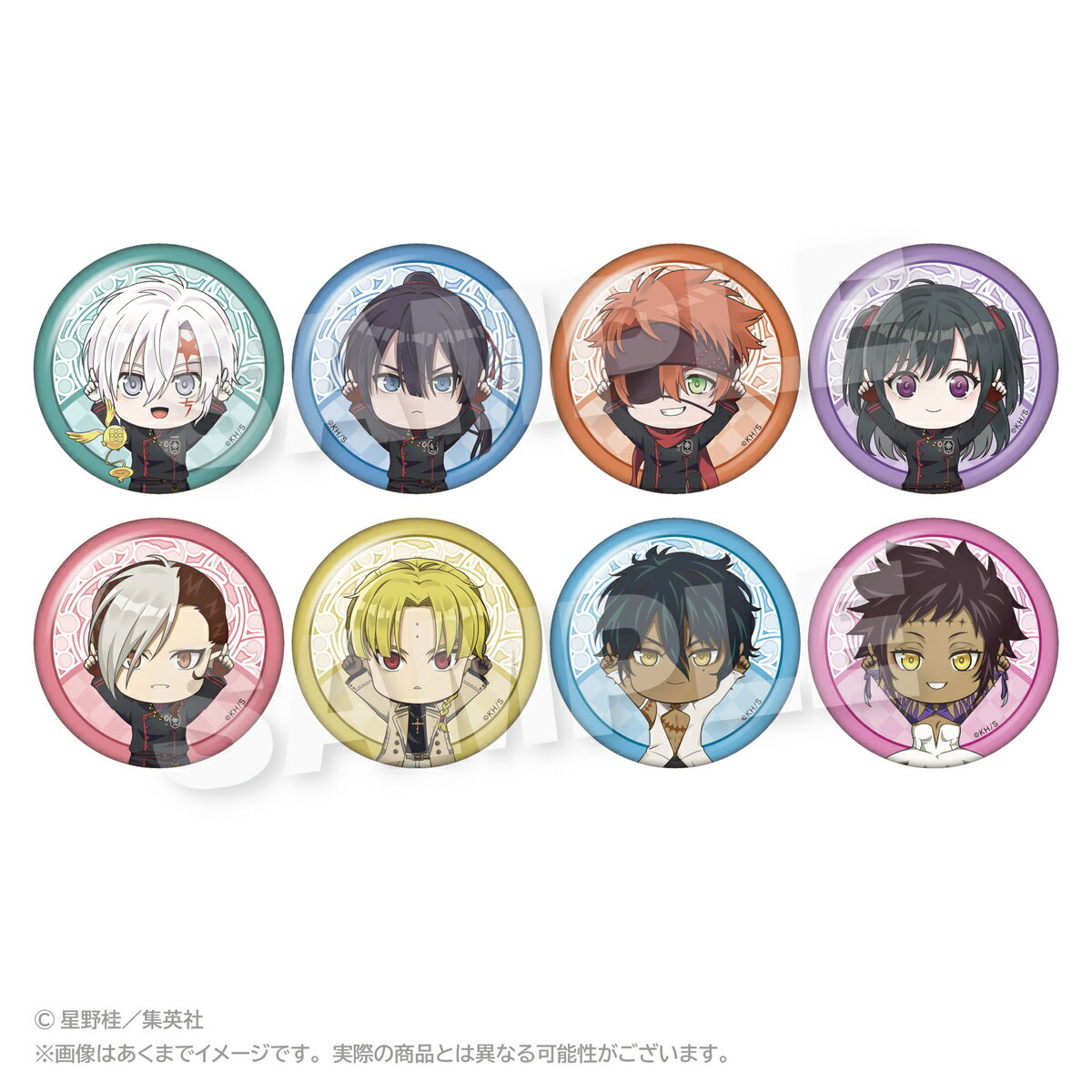 D．Gray-man トレーディングぽいんつ缶バッジ