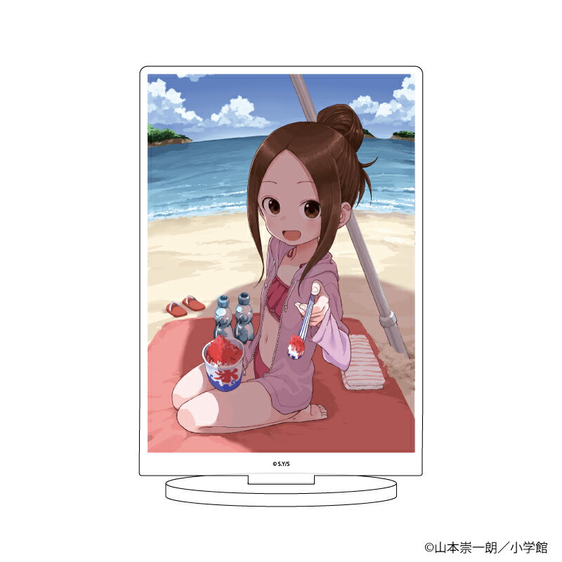 キャラアクリルフィギュア「からかい上手の高木さん」02/高木さん(かき氷)(公式イラスト)【グッズ】