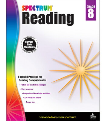 Spectrum Reading Workbook, Grade 8: Volume 26 SPECTRUM READING WORKBK GRD 8 Spectrum [ Spectrum ]