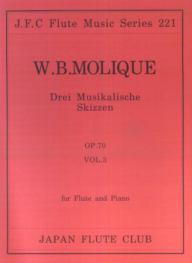 名曲シリーズ（221）　モーリケ／三つの音楽的スケッチ（3）