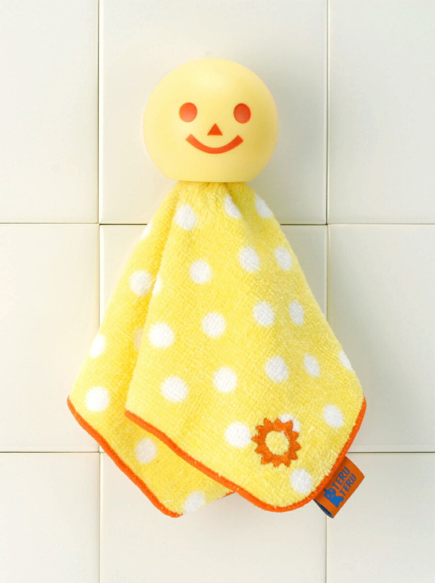 テルテル フック＆ミニタオル　カガヤイテル イエロー