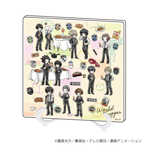 アクリルアートボード「ワールドトリガー」02/集合デザイン スーツver.(グラフアート)【グッズ】