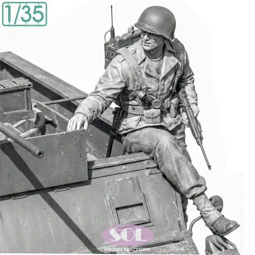 SOL MODEL 1/35 WWII アメリカ陸軍 野戦無線通信兵 【MM1004】 (プラモデル)