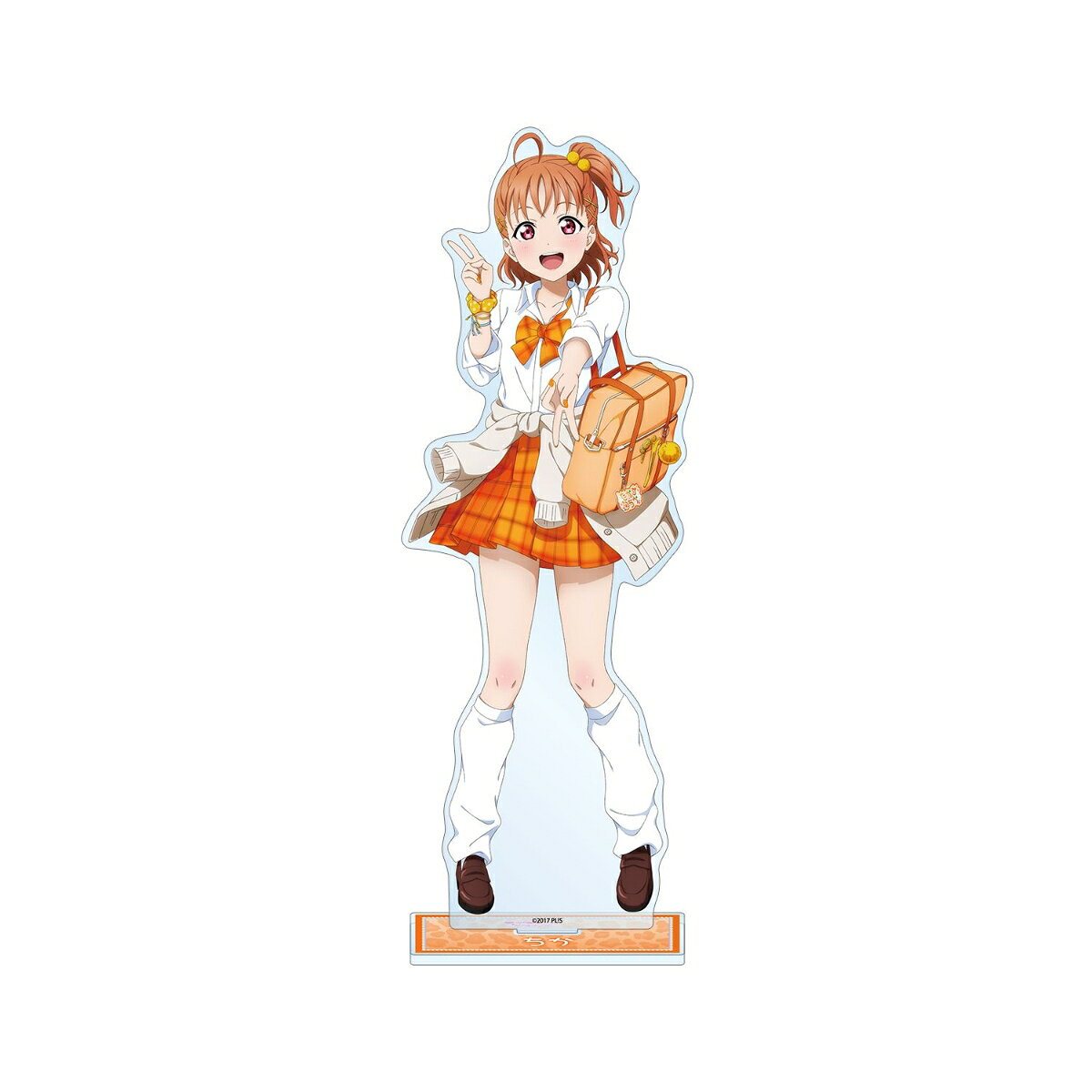 本体：（約）27.6×9.9cm
台座：（約）9.3×4cm
厚み：3mm