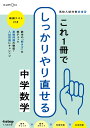 これ1冊でしっかりやり直せる中学数学 高校入試対策 総復習 