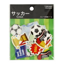 学研ステイフル 色紙 シール フレーク サッカー M04251 色紙 （文具(Stationary)）