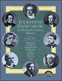 【輸入楽譜】4-HANDS PIANO MUSIC BY 19TH CENTURY MASTERS/RITT