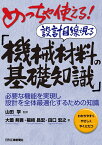 めっちゃ使える！設計目線で見る「機械材料の基礎知識」-必要な機能を実現し設計を全体最適化するための知識ー [ 山田 学 ]