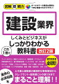 土木業と建築業の重層的な事業領域からダム・プラント・超高層ビルの造り方まで業界の必須知識をまるごと理解！