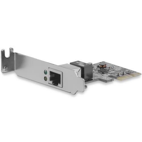 ギガビットイーサネット 1ポート増設PCI Expressインターフェースカード 1x Gigabit Ethernet 拡張用PCIe LANカード/ボード PCIe対応Gigabit NIC ネットワークカード ロープロファイル
