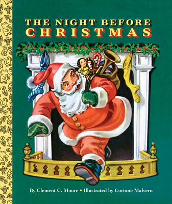 The Night Before Christmas NIGHT BEFORE XMAS-BOARD （Big Golden Board Book） Clement C. Moore