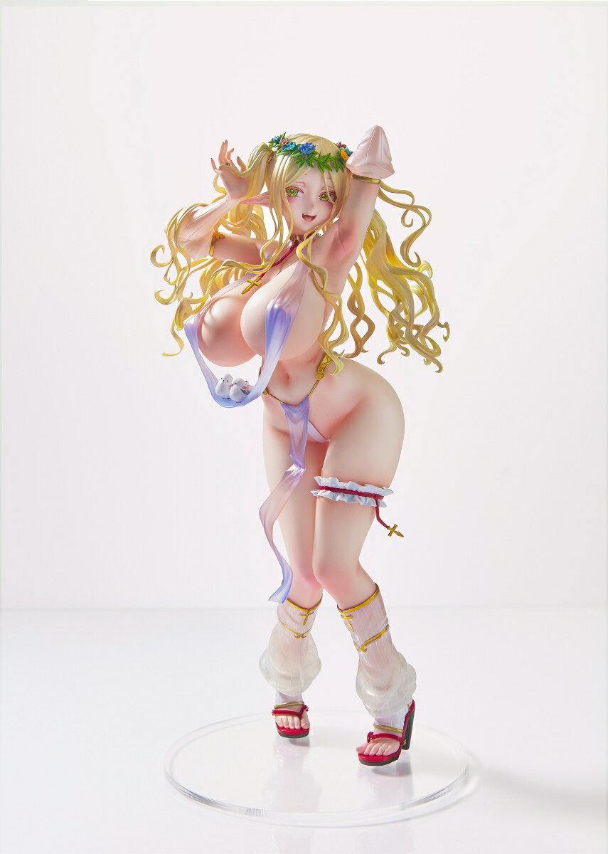 1/6 『ヴェルテクス・オリジナルズ エルフ村』 第4村人 プリシラ 沐浴着ver. (塗装済み完成品フィギュア)