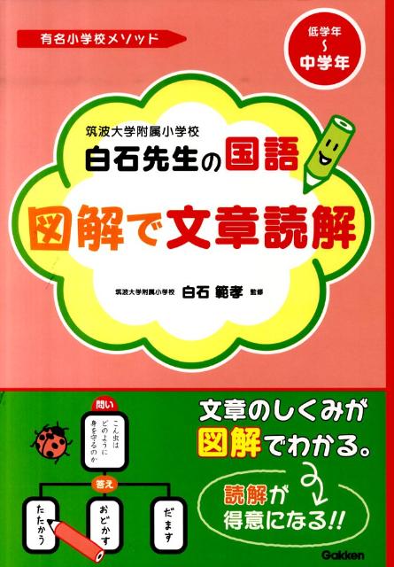 筑波大学附属小学校白石先生の国語図解で文章読解