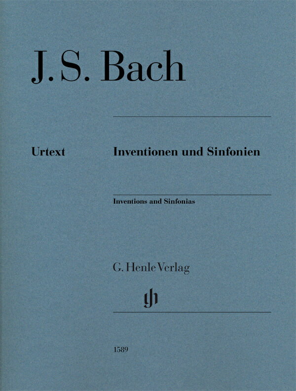 【輸入楽譜】バッハ, Johann Sebastian: インヴェンションとシンフォニア(二声と三声のインヴェンション) BWV 772-801/原典版/Scheideler編(運指なし)