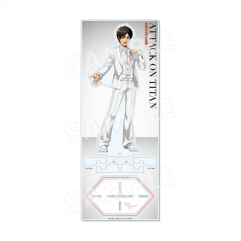 進撃の巨人 Black & White ver． アクリルスタンド（L） ／03 エレン（White）