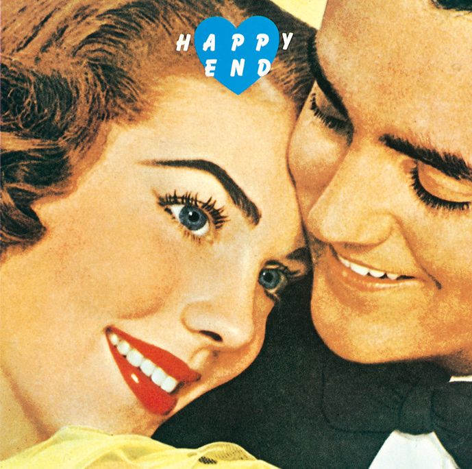 はっぴいえんどのラスト・アルバム「 HAPPY END」発売から50周年！
オリジナル盤を再現しアナログレコードをリリース

●細野晴臣、大瀧詠一、松本隆、鈴木茂からなる、J-POP史を語る上で欠かせない伝説的バンド“はっぴいえんど”。

●1973年に発売されたラスト・アルバム「HAPPY END」はLAのサンセット・サウンド・レコーダーズスタジオで
レコーディングされ、その後のソロ活動に繋がるメンバー各々の当時の音楽性も垣間見える作品として、国境や世代を超えて世界的に支持を集めています。
●オリジナルリリースから50周年を迎える今年、「レコードの日」にあわせて、当時のジャケット・内袋等のデザインを
完全再現した〈50th Anniversary Edition〉として、数量限定生産の重量盤LPレコードでよみがえります。