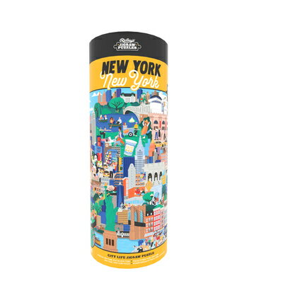 New York, New York! City Life 1000-Piece Jigsaw Puzzle NEW YORK NEW YORK CITY LIFE 10 [ Ridley's Games ]