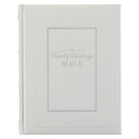 NLT Family Heritage Bible, Large Print Family Devotional Bible for Study, New Li...