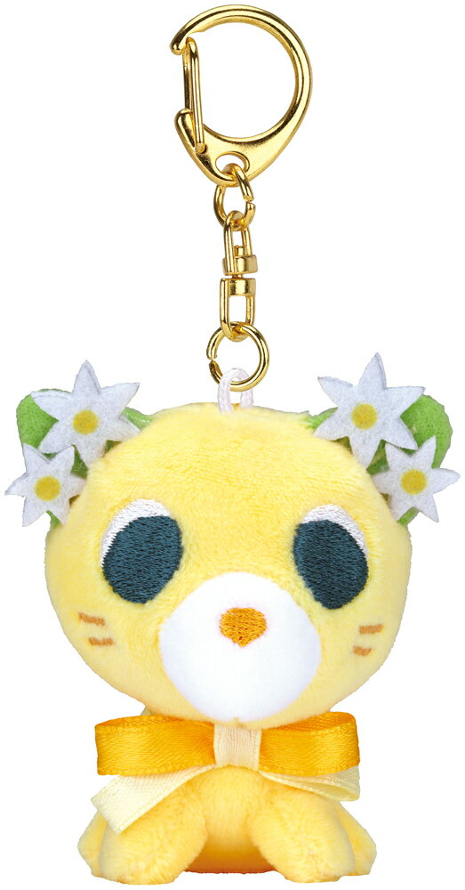 お茶犬ミン キャラクター マスコット ぬいぐるみキーホルダー