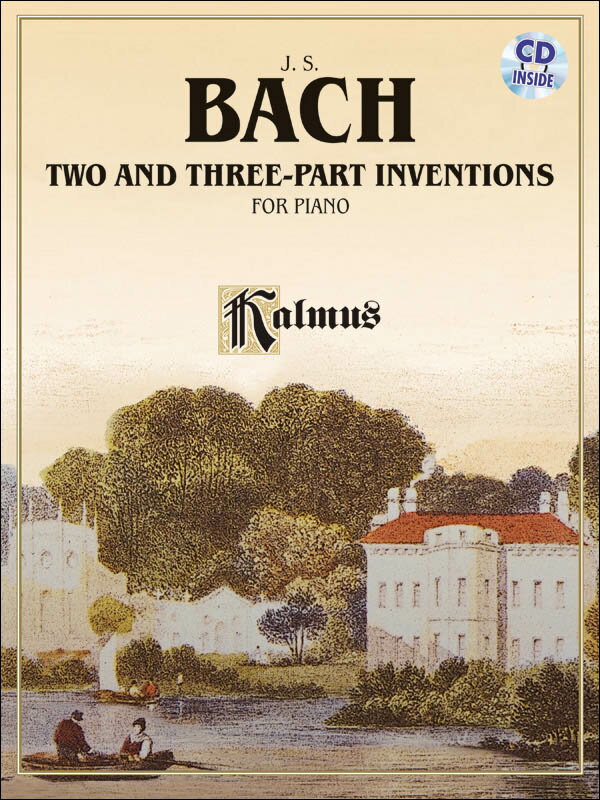 【輸入楽譜】バッハ, Johann Sebastian: インヴェンションとシンフォニア(二声と三声のインヴェンション) BWV 772-801/ビショッフ & リプスキー編: CD付