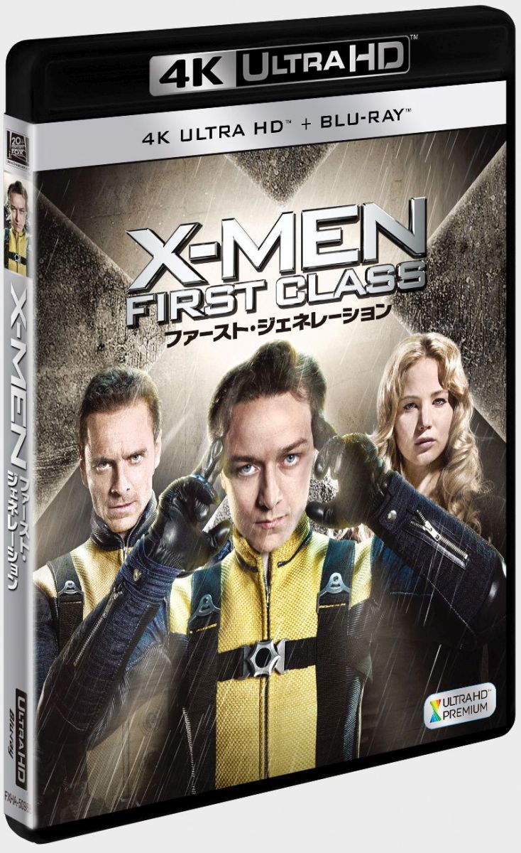 X-MEN：ファースト・ジェネレーション(4K ULTRA HD＋2Dブルーレイ／2枚組)【4K ULTRA HD】