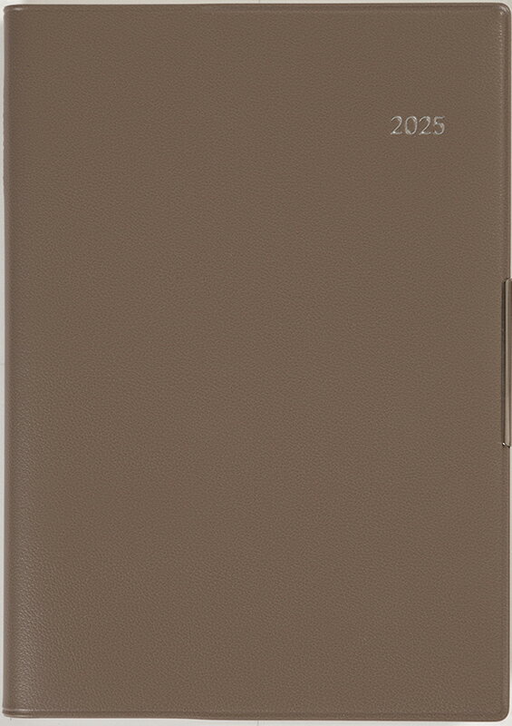 2025年　手帳　1月始まり　No.231　フェルテ(R) 1　　[グレージュ]高橋書店　B6判　　ウィークリー （フェルテ）