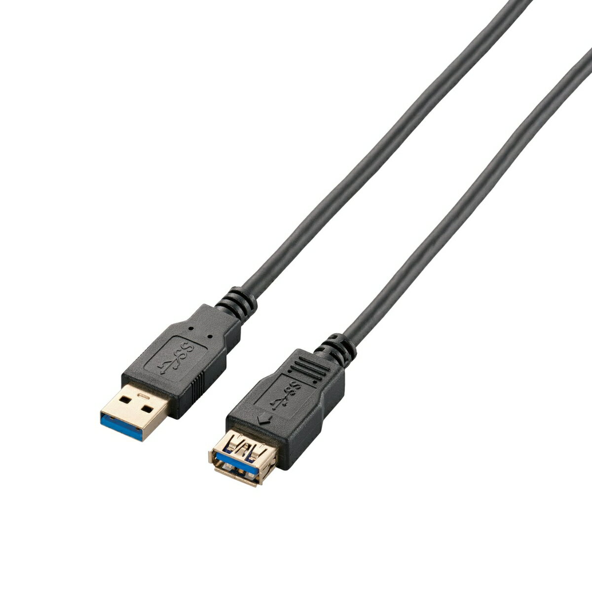 USB3.0延長ケーブル（A-A）／1.5m／ブラック