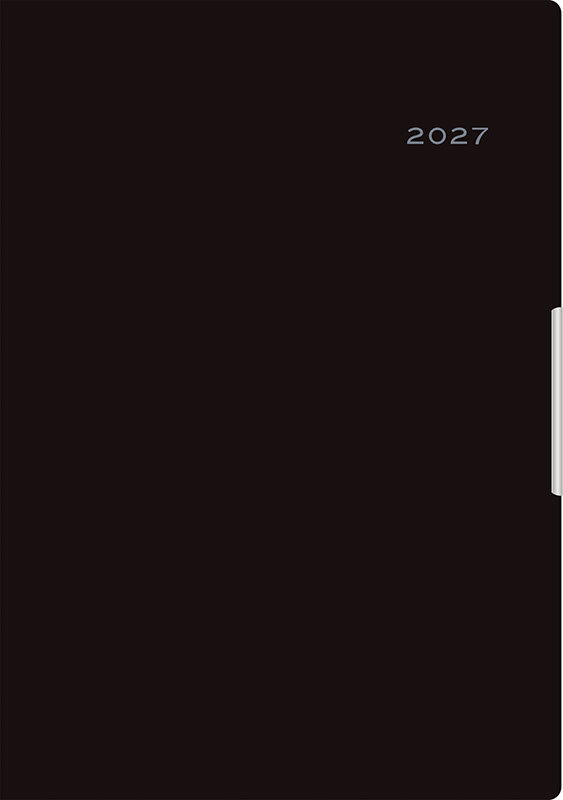 2027年　手帳　1月始まり　No.232　フェルテ(R) 2　　[黒]高橋書店　B6判　　ウィークリー （フェルテ）