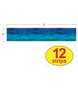 The World of Eric Carle Shades of Blue Straight Bulletin Board Borders WORLD OF ...