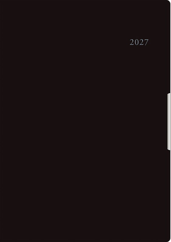 2027年 手帳 1月始まり No.234 フェルテ(R) 4 [黒]高橋書店 B6判 ウィークリー