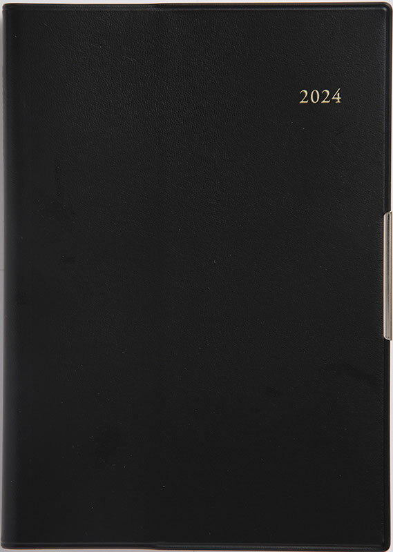 2024年 手帳 1月始まり No.234 フェルテ(R) 4 [黒]高橋書店 B6判 ウィークリー