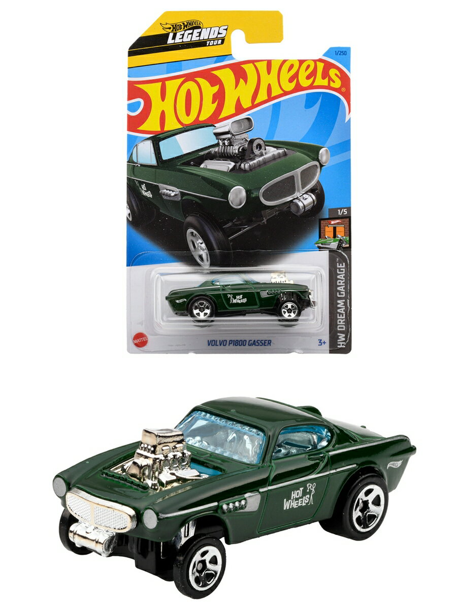 ホットウィール（Hot Wheels） ベーシックカー ボルボ P1800 ギャッサー 【3才~】 HNJ75