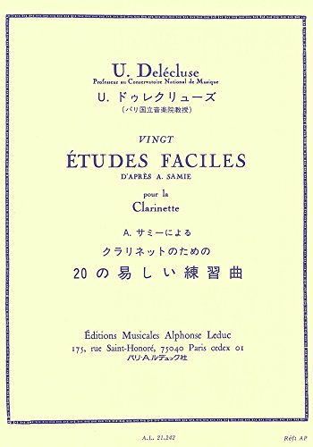 【輸入楽譜】ドゥレクリューズ, Ulysse: サミーに基づくやさしい20の練習曲