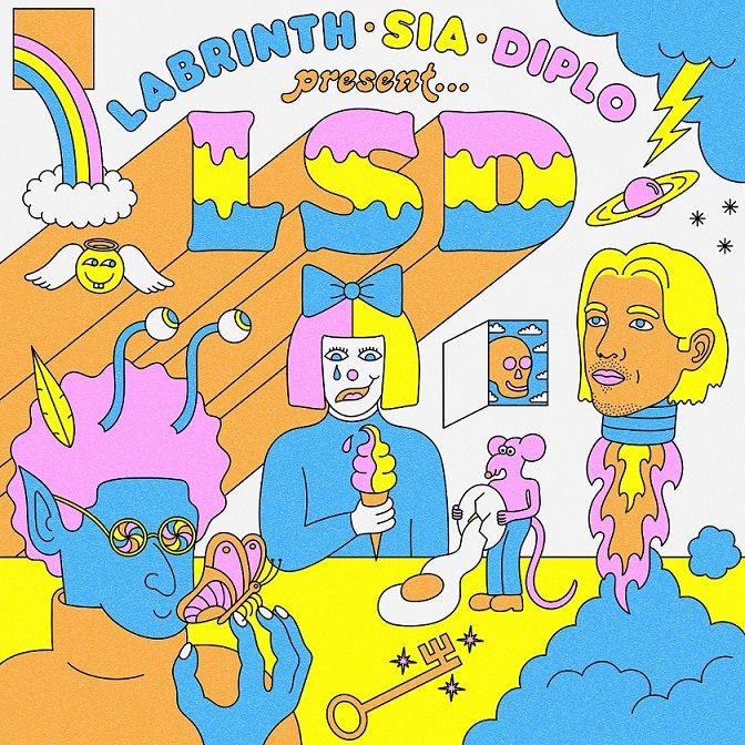 ラビリンス、シーア＆ディプロ・プレゼンツ...LSD (発売予定)