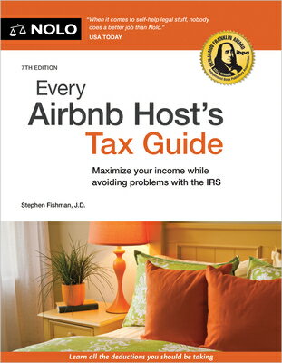 Every Airbnb Host's Tax Guide EVERY AIRBNB HOSTS TAX GD 7/E [ Stephen Fishman ]