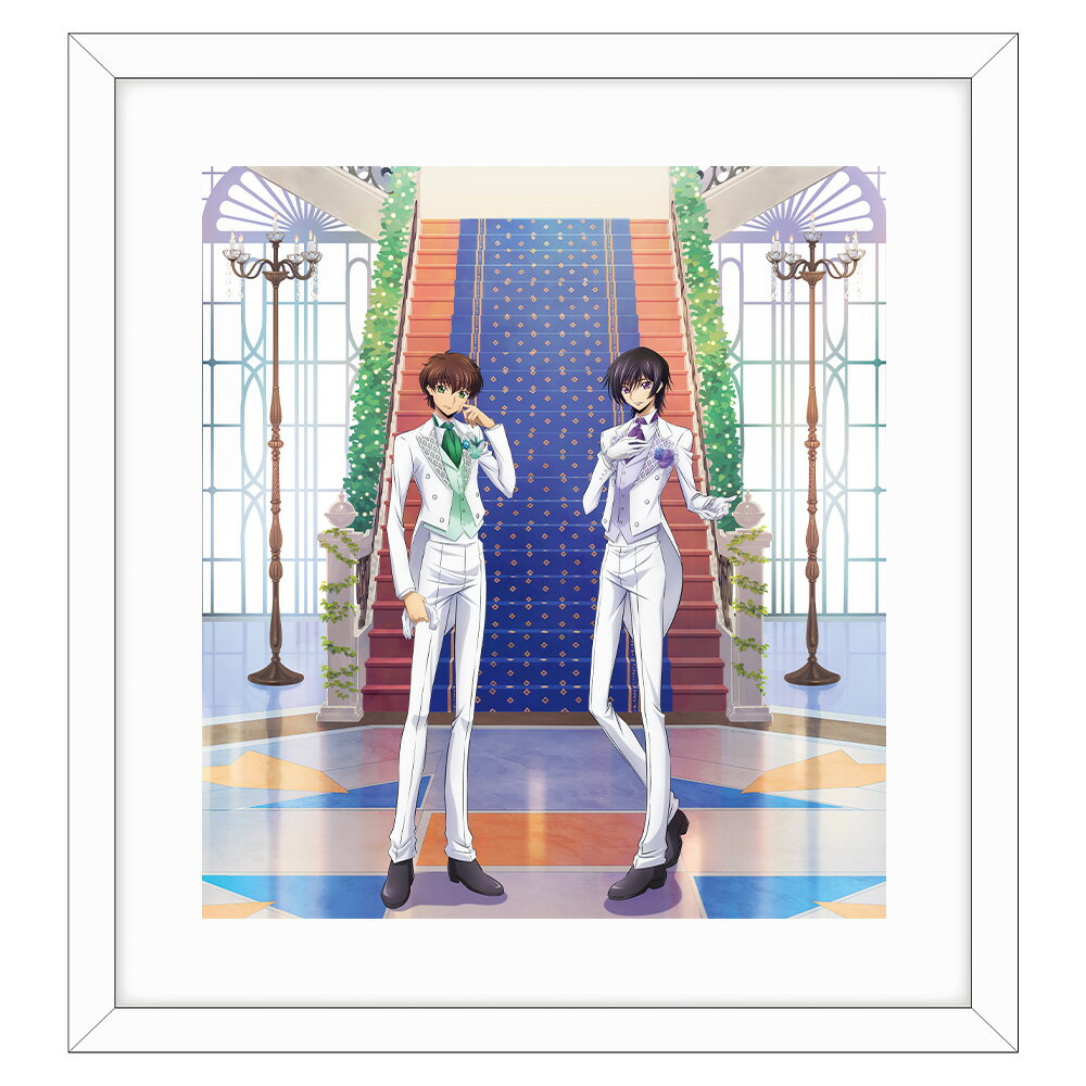 描き下ろし複製原画（ルルーシュ&スザク／タキシード）