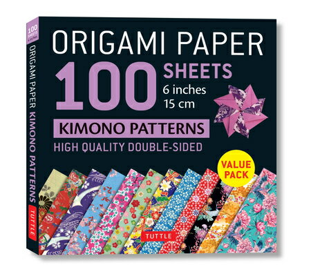ORIGAMI PAPER KIMONO PATTERNS 6'' 100