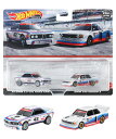 ホットウィール（Hot Wheels） プレミアム 2パック '73 BMW 3.0 CSL レースカー / BMW 320 グループ 5 【3才~】 HKF55