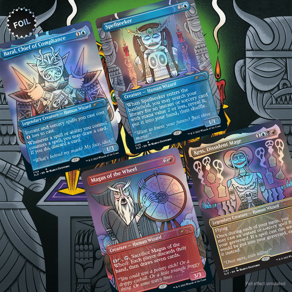 【クレジットカード決済限定】 マジック：ザ・ギャザリング Secret Lair December Superdrop WIZARDS OF THE STREET | Traditional Foil Edition