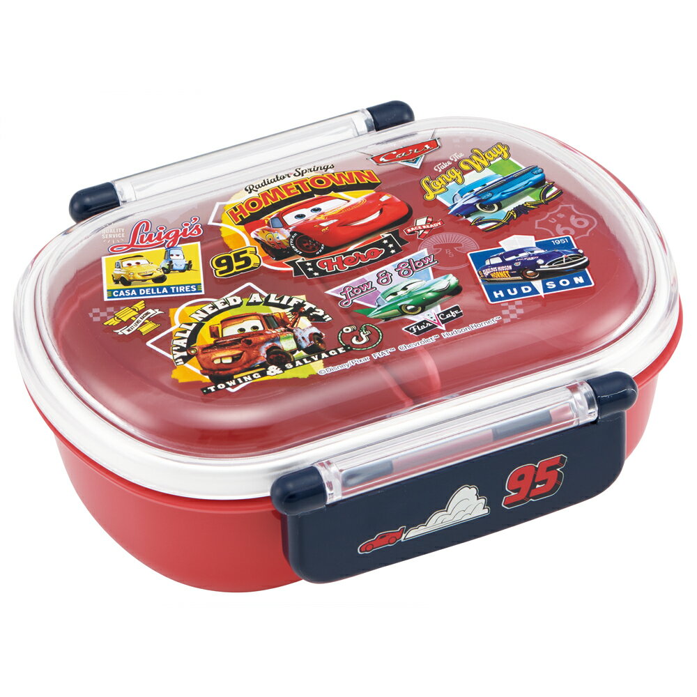 ディズニー カーズ 2026　お弁当箱 子供 1段 標準サイズ 360ml キッズランチボックス