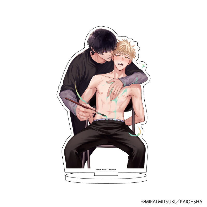 キャラアクリルフィギュア「トリガーハッピーセッション」01/龍司&千翼1(公式イラスト)【グッズ】