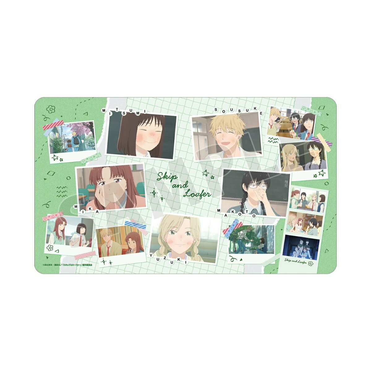 TVアニメ『スキップとローファー』集合 場面写マルチデスクマット
