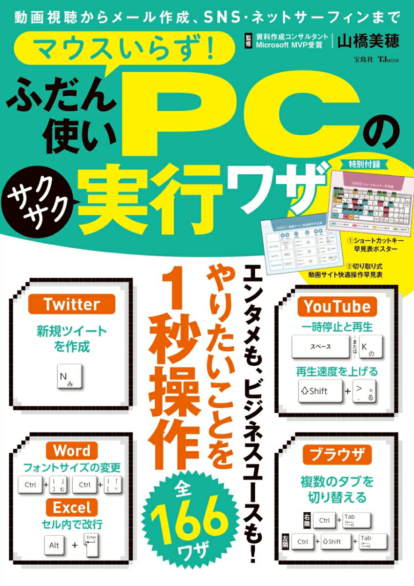 マウスいらず! ふだん使いPCのサクサク実行ワザ