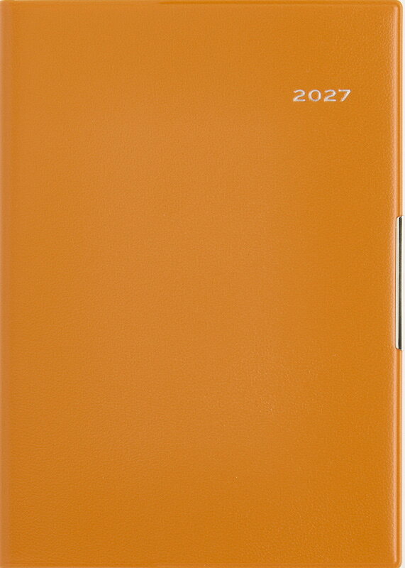2027年　手帳　1月始まり　No.238　フェルテ(R) 8　　[オレンジ]高橋書店　B6判　　ウィークリー