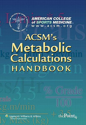 This handbook provides a step-by-step approach to using metabolic equations, from basic math principles to applying the equations to an exercise plan. Chapters focus separately on each equation, provide an easy-to-follow process of solving, and demonstrate the varied uses of the equation in clinical as well as fitness settings.Each chapter includes a set of problems that focus on real-world applications of the equation. Step-by-step problem solution explanations are provided at the end of each chapter. A comprehensive exam at the end of the book tests the reader's skill in using the equations.