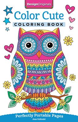Color Cute Coloring Book: Perfectly Portable Pages COLOR CUTE COLOR BK （On-The-Go Coloring Book） [ Jess Volinski ]