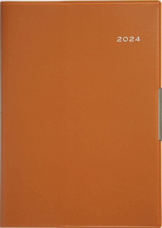2024年　手帳　1月始まり　No.238　フェルテ(R) 8　　[れんが]高橋書店　B6判　　ウィークリー （フェルテ）