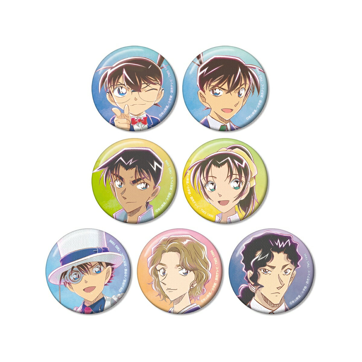 【グッズ】名探偵コナン トレーディング Ani-Art aqua label 缶バッジ(単位/BOX)