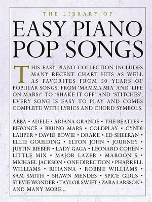 The Library of Easy Piano Pop Songs LIB OF EASY PIANO POP SONGS [ Hal Leonard Corp ]